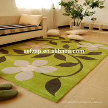 Tapis intérieur 100% polyester microfibre super absorbant Tapis intérieur 100% polyester imprimé imperméable velouté